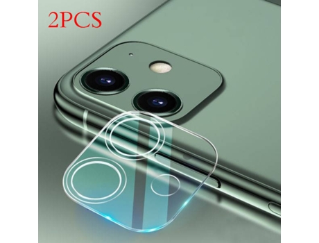 2x Protector Simples Cámara Trasera iphone 11
