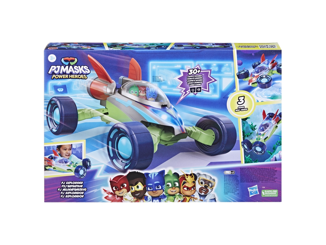 PJ MASKS Power Heroes PJ Explorador Figura PJ MASKS 3 Años