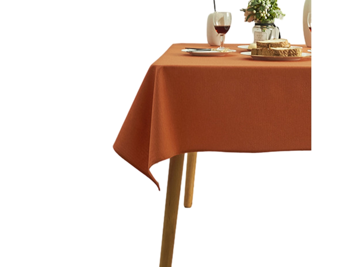 KOFIHETY Mantel Lavable de Poliéster para Mesas Cuadradas o Redondas, Buffets, Fiestas, Cenas de Vacaciones, Bodas