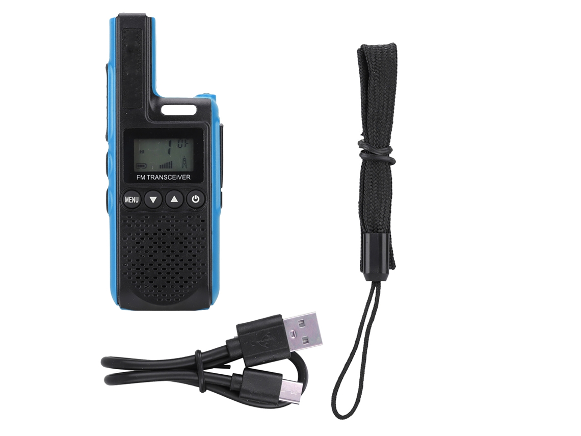 Mini radio bidireccional portátil UHF para empresas