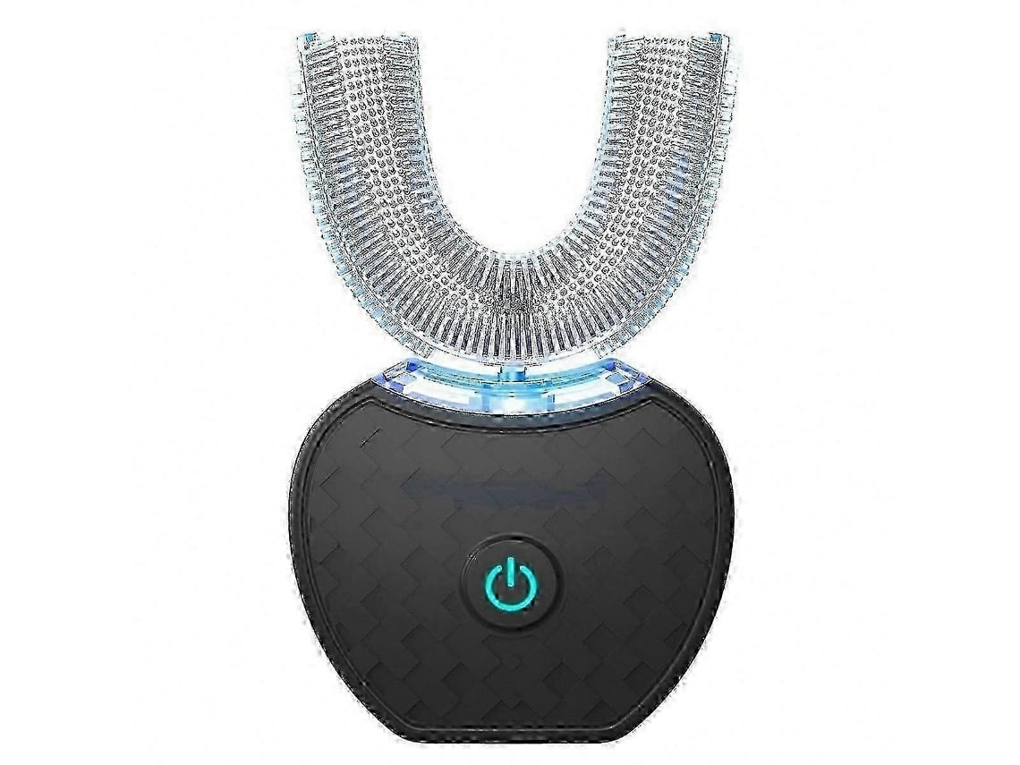 Escova De Dentes Elétrica Com Design Em Formato De U Para Limpeza Completa Da Boca E Clareamento Dental.
