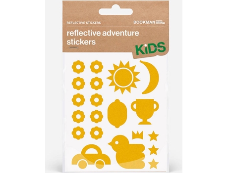 Bicicleta BOOKMAN kit pegatina reflectante para bicicleta aventura (S)