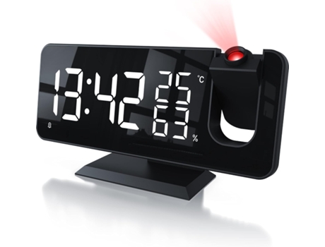 Radio despertador negro OHPA En8827