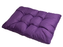 Cojín palet 120x60cm cojín del asiento europalets cojín de suelo infantil Cojín de paleta de exterior morado SETGARDEN