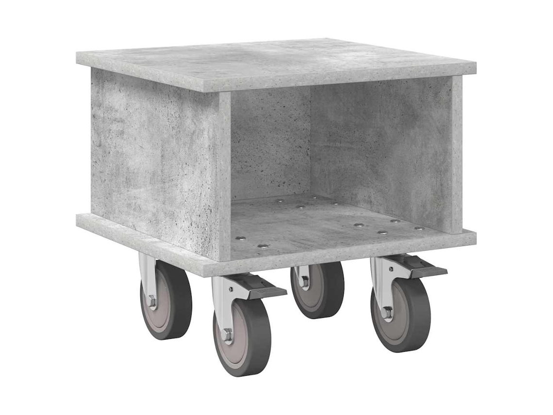 Maison Exclusive - Soporte De Tv Gris Concreto 37 X 35 X 35 Cm