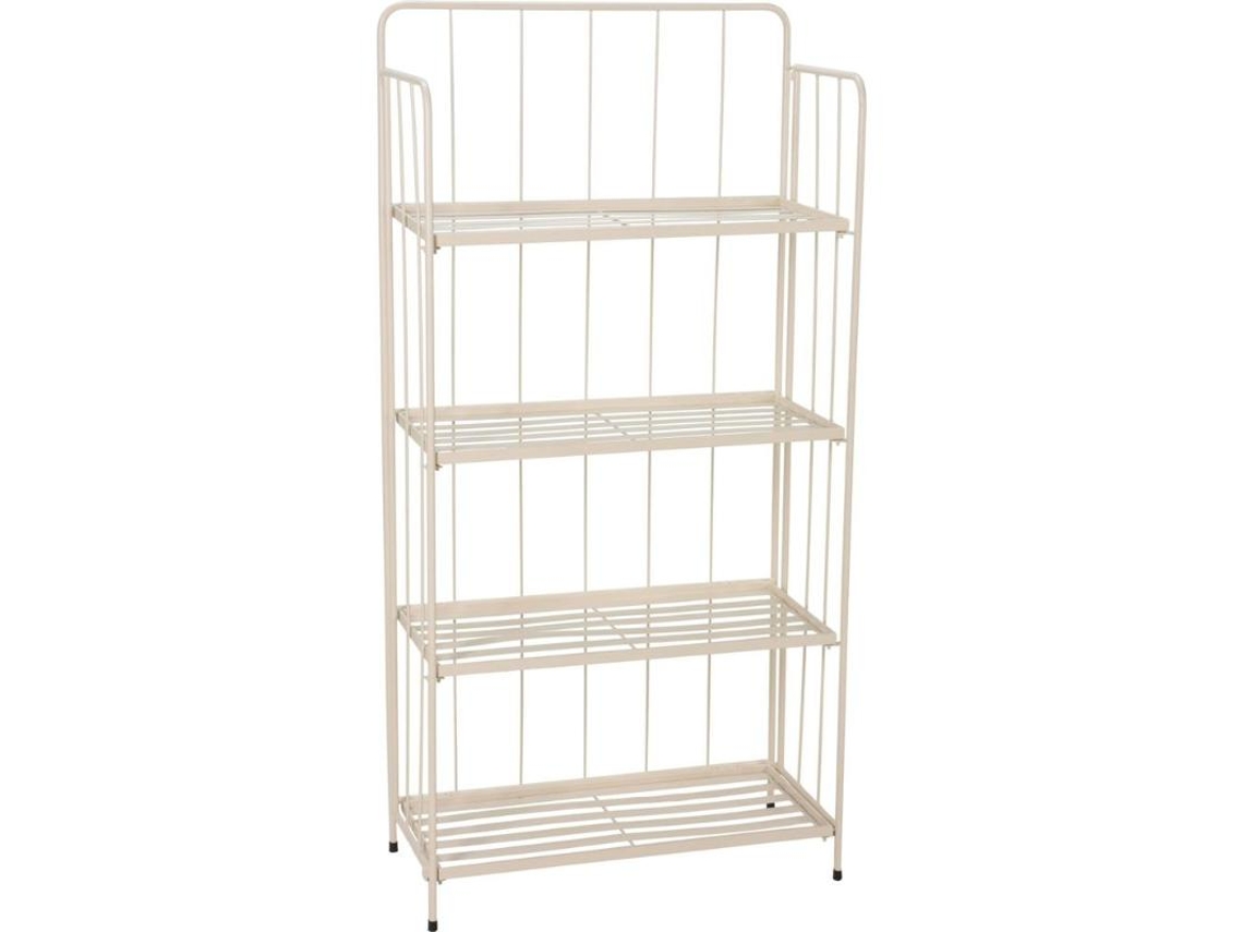 Estanteria Plegable 58x45x118,5 Cm Blanca