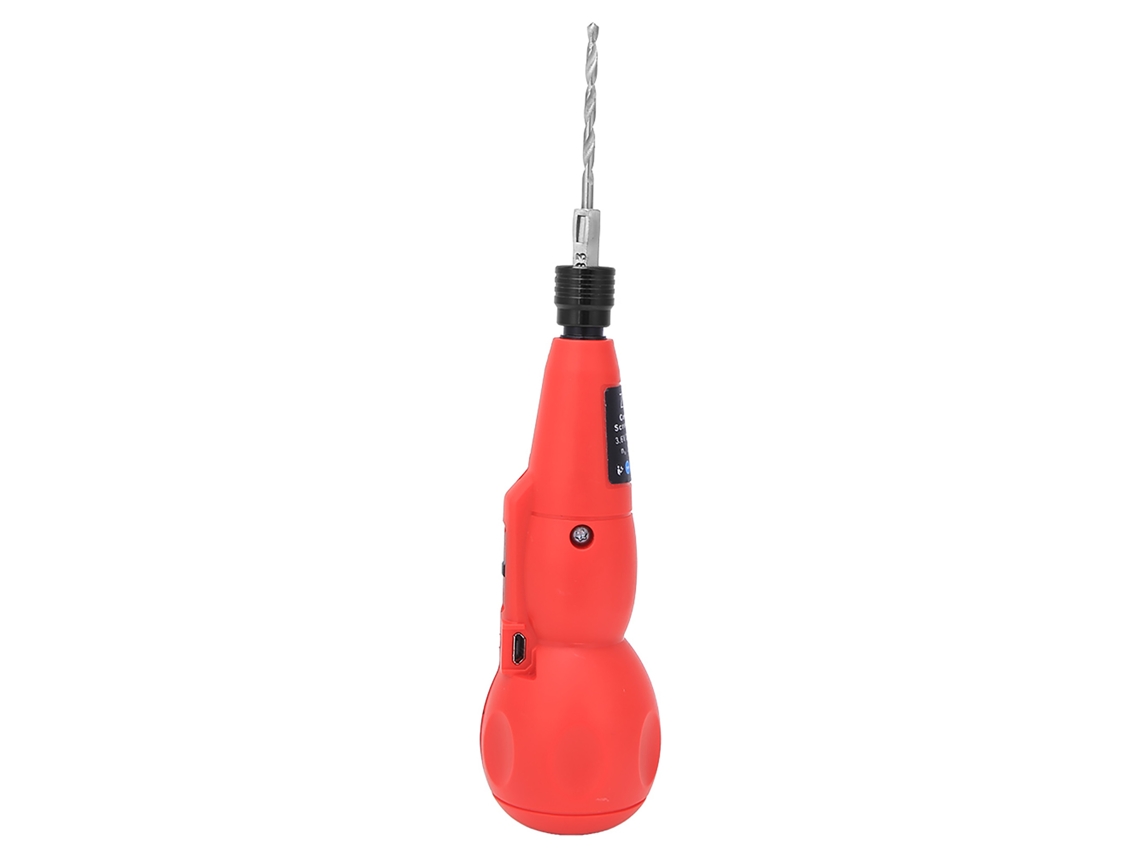 Destornillador eléctrico recargable de 3,6 V con batería de litio y USB