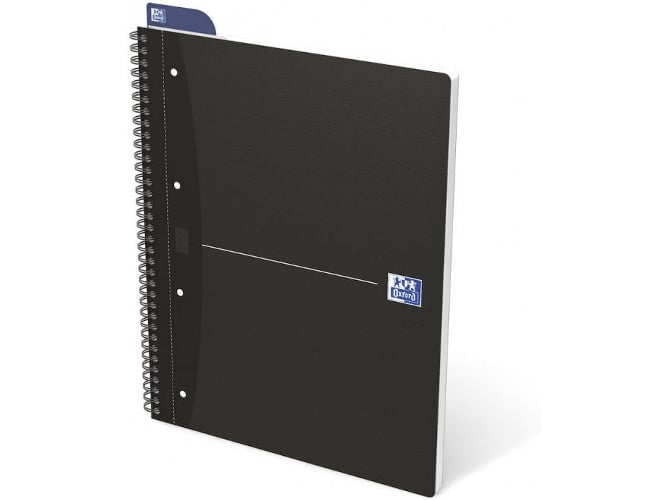 Cuarderno OXFORD (Negro - A4 - 21x29.7cm - Cuadriculado)