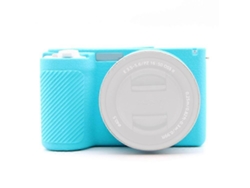 Funda protectora de silicona antiarañazos compatible con la cámara Sony Alpha Zv E10 II Facpoet