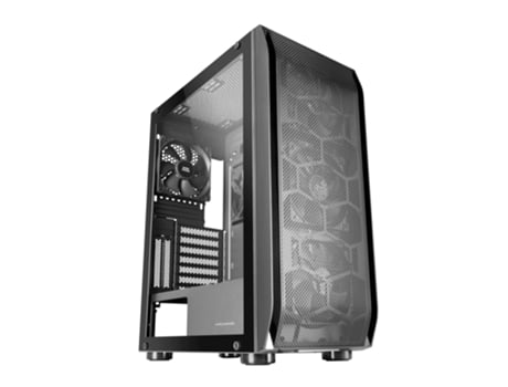 Caja Pc E-atx MARS GAMING Profesional Mc-Pro2 E-Atx Tower Sistema CPU Freezer 5 Ventiladores Negrp