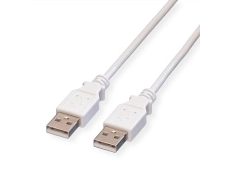 Cable VALUE (USB-A - 1.8m - Blanco)