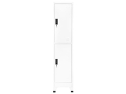 Taquilla 38x45x180 cm Acero Blanco MAISON EXCLUSIVE