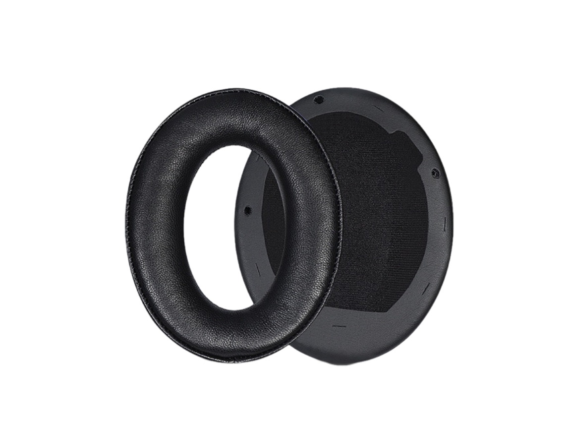 Accesorios para Auriculares Sony WH 2000XM4 en Piel Negra, 2 Unidades. Auriculares Yunzii 2000XM4 en Piel Negra, 2 Unidades.