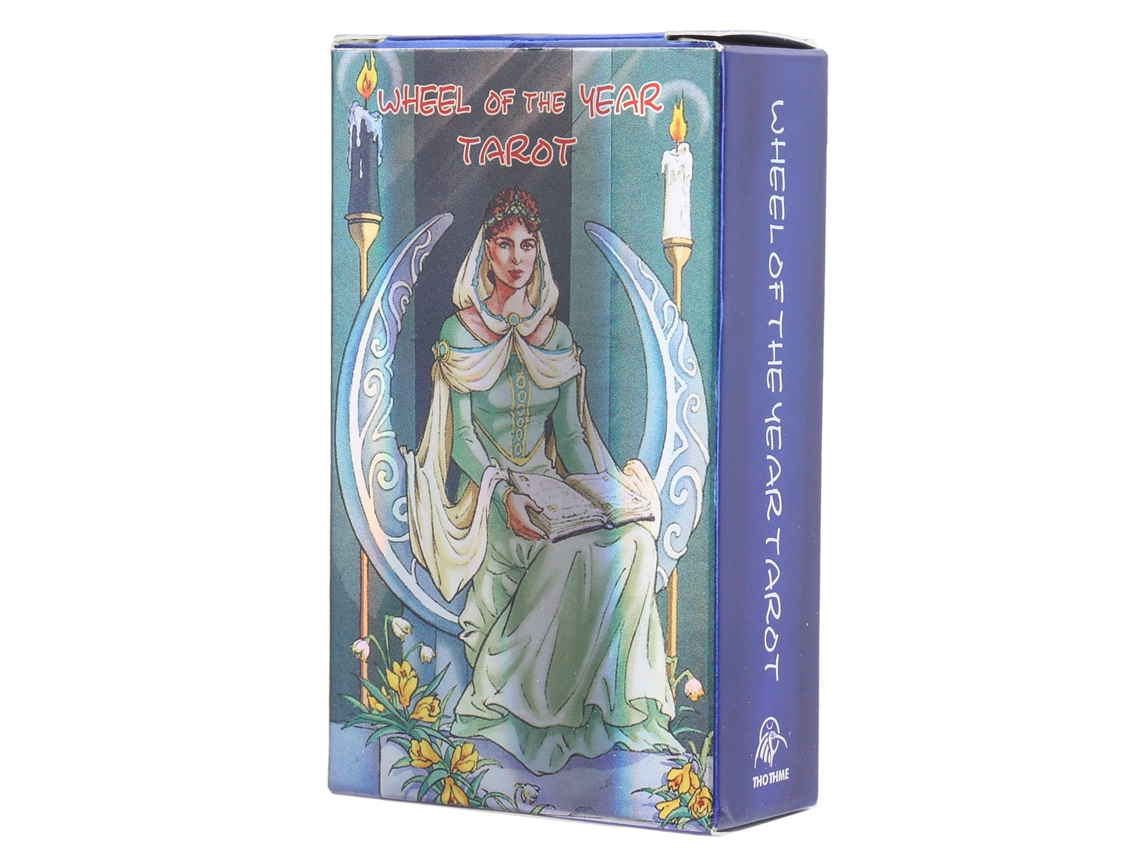 Ats-baraja De Tarot De Adivinación Del Destino Con Papel Holográfico Juego De Mesa En Inglés Cartas Para Fiesta