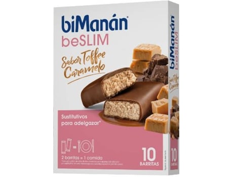 Barrita Sustitutiva de Toffee BIMANÁN (8 Unidades)