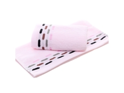 Toalla de Baño Kofihety Rostro Adultos Absorbente Algodón Rosa (34x20x10cm)