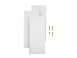 Bj-lâmpada De Parede Led Moderna 12w Sconce Decorativa Luz Branca Quente Para Dormitório (branco)