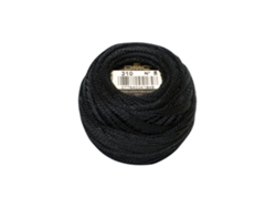 Hilo de Bordar DMC Perle 116A 8Mmx80M 10G Preto 310