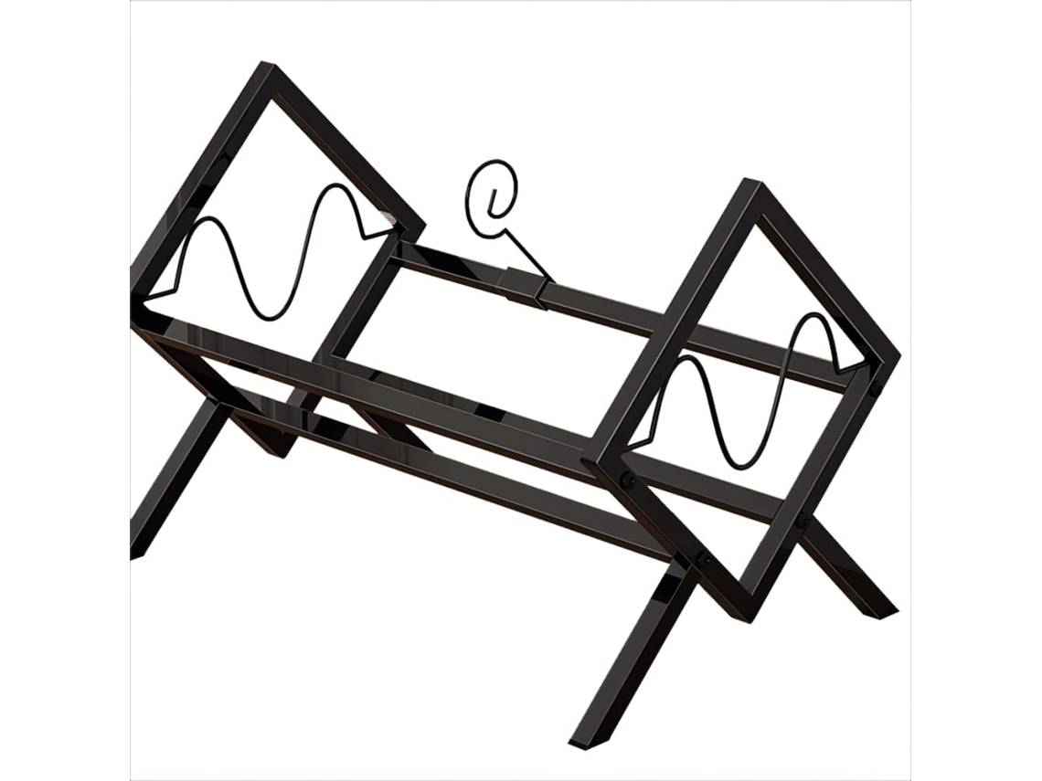 Soporte De Escritorio Metálico Para Discos, Libros Y Revistas.