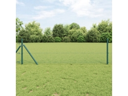 Valla de acero hexagonal verde Lovely Home de 0,8 x 25 m