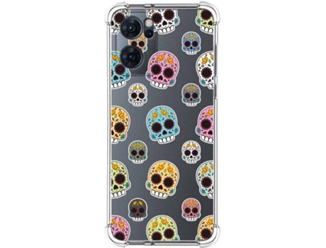 Carcasa para Oppo Find X5 Lite 5G TUMUNDOSMARTPHONE Dibujos Antigolpes Catrina Multicolor