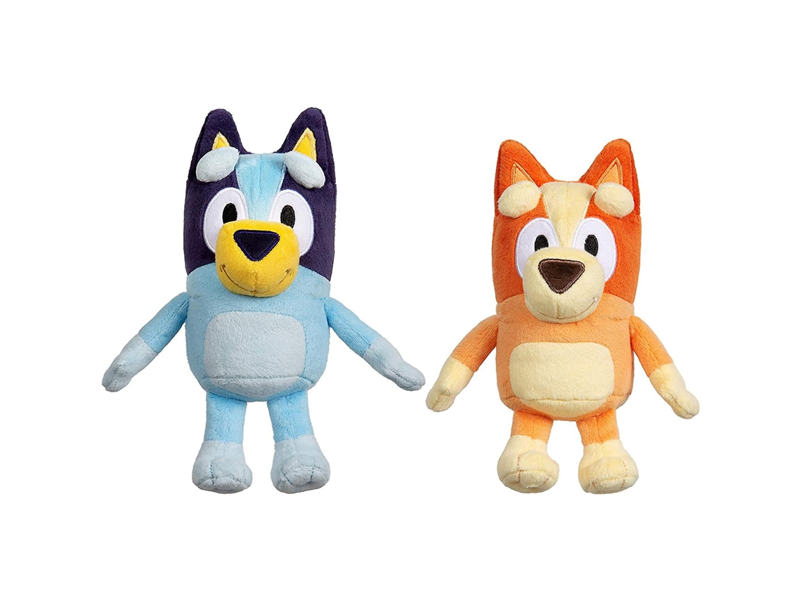 Peluche GAATPOT 2 Uds Bluey & Bingo Muñeco De Peluche Animal De Dibujos Animados Juguetes De Peluche Suave Regalo Para Niños (Edad Mínima: 1 Año - 10x10x10cm)