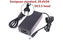 Cargador 29.4V 2A para Baterías 24V de Hoverboard / Patinete Eléctrico con Conector de 5.5Mm SIN MARCA