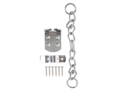 Cerradura antirrobo de acero inoxidable para puertas, ideal para la seguridad de hoteles y apartamentos.