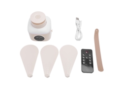 Yncm-ventilador De Techo Con Luz Multifuncional Recargable Control Remoto Para Camping Exterior Y Habitación Infantil Crema