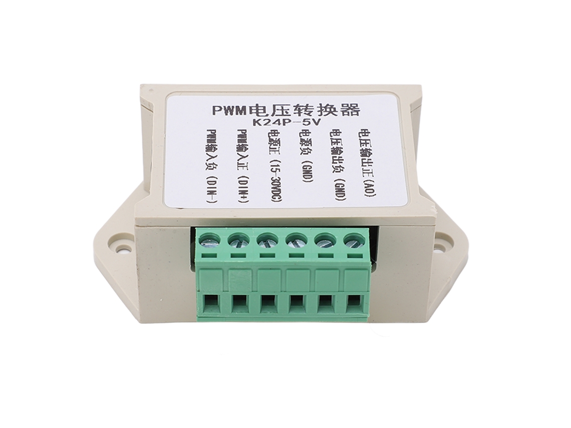 Módulo Convertidor De Señal Pwm, Conversión Digital A Analógica Con Carcasa, 0-100% A 0-5v