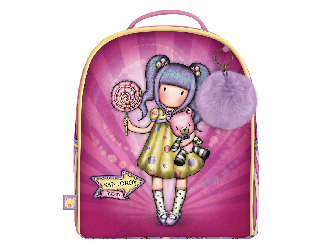 Mochila de La Escuela Gorjuss Primer Premio Mini Lila 20 x 22 x 10 cm
