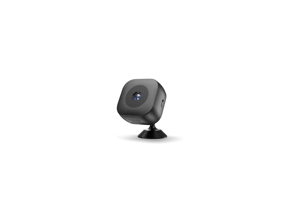 Mini Câmera 4k Wifi, Monitoramento Em Tempo Real, Cartão Sd Yizhood (preto)