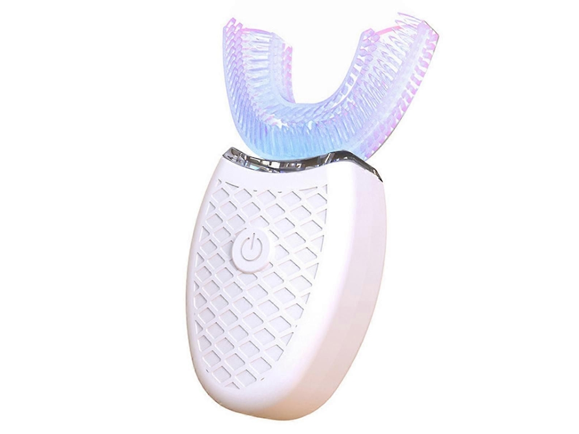 Cepillo de dientes eléctrico ultrasónico GOKOCO con blanqueamiento automático, forma de U, para adultos