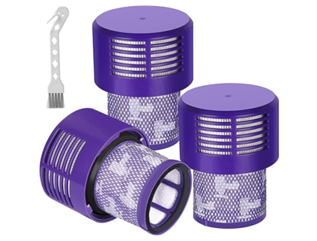 Filtros de substituição para dyson v10 sv12, laváveis e reutilizáveis