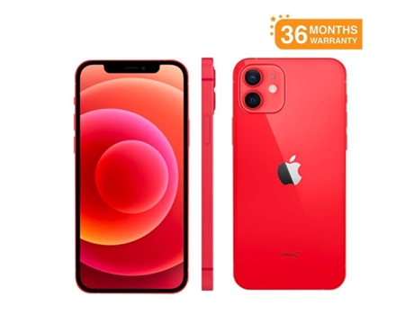 iPhone 12 APPLE (Reacondicionado Señales de Uso - 6.1'' - 64 GB - Rojo)