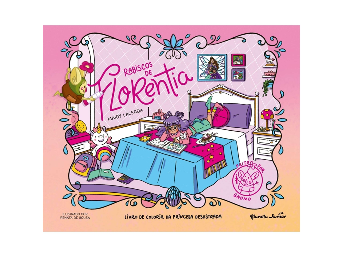 Los garabatos de Florentia (Libro para colorear) de Maidy Lacerda