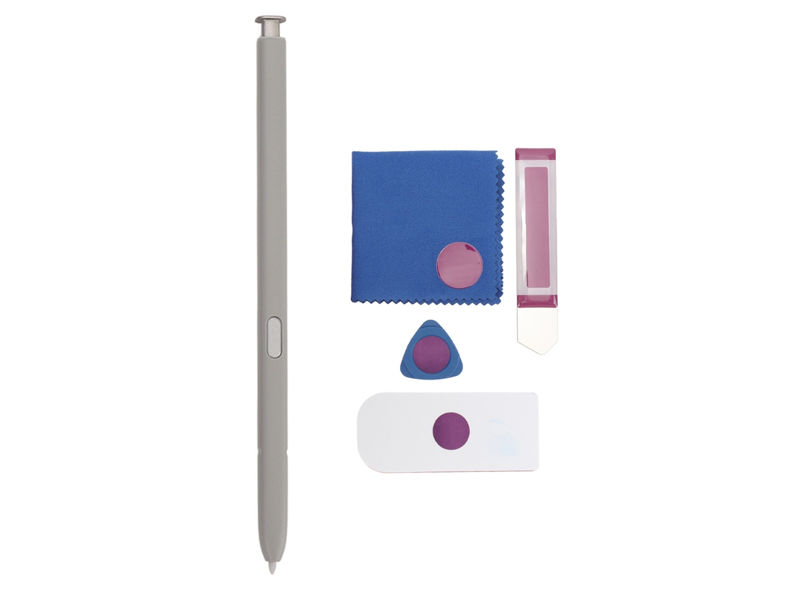 Caneta Tática Para Galaxy S24 Ultra Sensível Para Desenho E Escrita Com Ferramentas Cinza