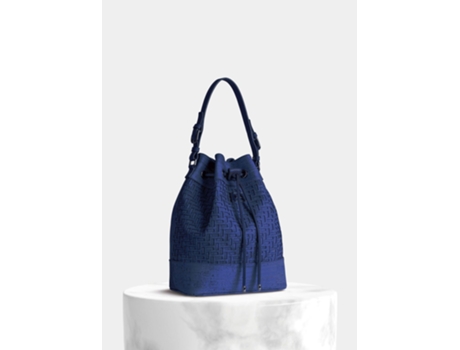 Bolsa ARTIPEL Blue Tall Bucket Texture Corcho Azul