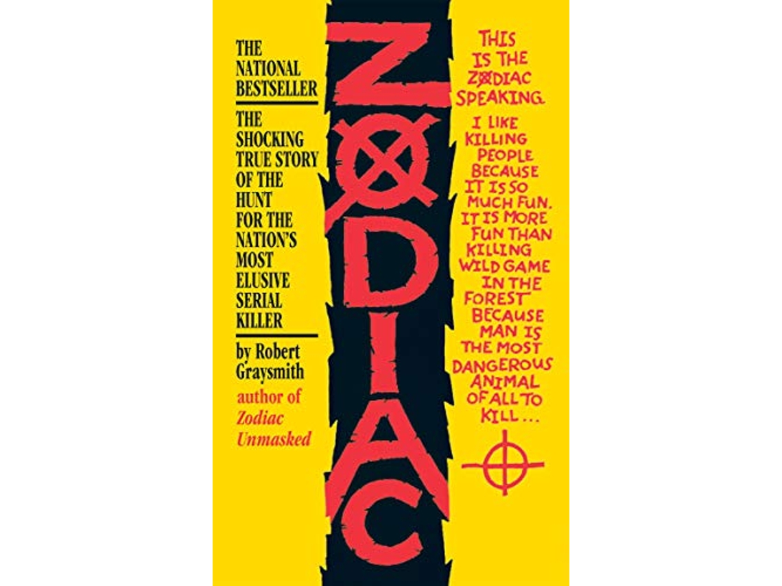 Libro Zodiac de Robert Graysmith (Inglés)