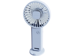 Ventilador portátil de Digitallab, pequeño ventilador de refrigeración, recargable por USB (azul)
