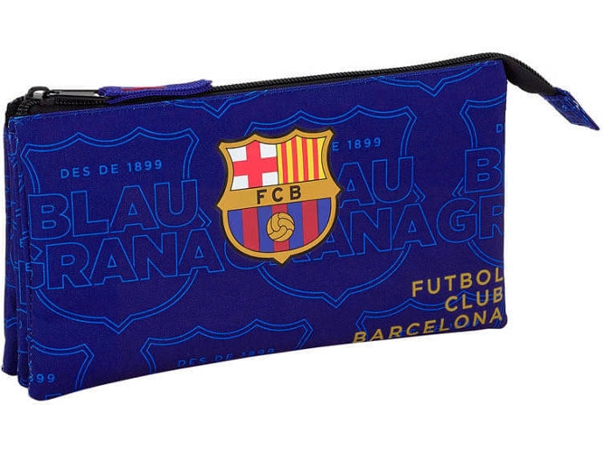 Estuche Triple BARCELONA Triple (22x12x3cm)