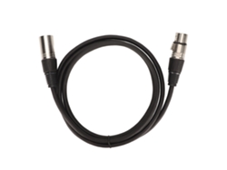 Cabo De Microfone Xlr Macho Para Fêmea 1.5m Com Som Claro Hifi Plug And Play Para Ktv Home Theaters