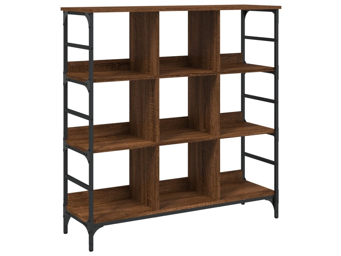 Maison Exclusive - Aparador De Madera De Ingeniería Marrón Roble 102x32x103,5 Cm