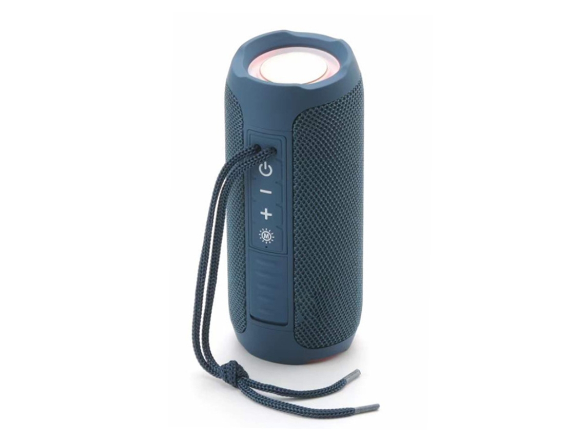 Altavoz Bluetooth (a Prueba De Agua, Con Entrada Para Tarjetas, Portátil) Nuevo Altavoz Bluetooth Tg227 A Prueba De Agua, Con Entrada Para Tarjetas, Portátil, Con Led, Altavoz Creativo Pequeño, Azul