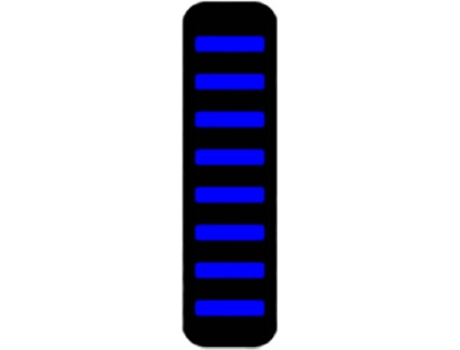 Adhesivos para El Guardabarros Trasero RRP Proguard (Azul - TU)