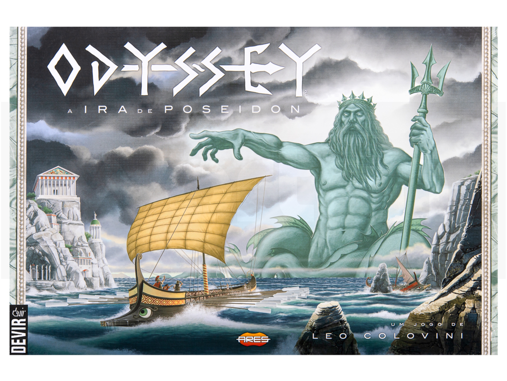 Juego de Mesa Odyssey: La Ira de Poseidon (Edad Mínima: 13 - Nivel Dificultad: Bajo)