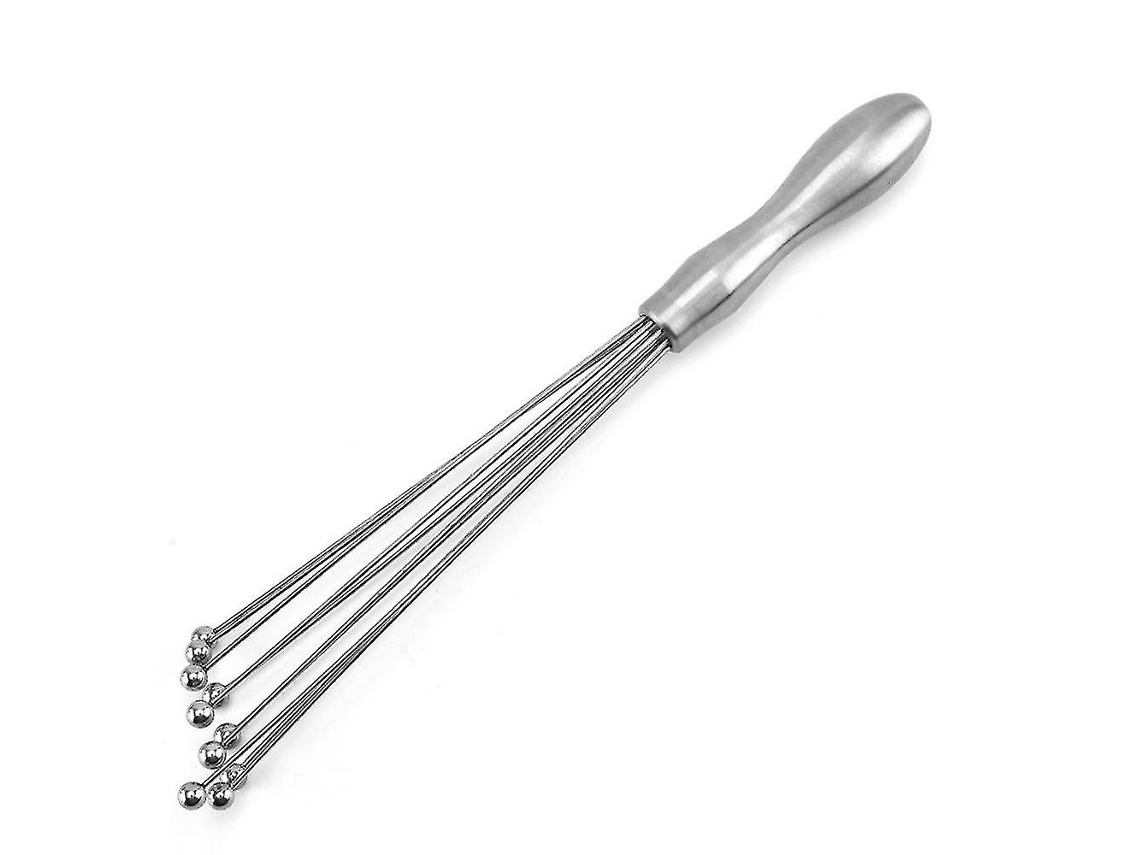 Batedor De Acero Inoxidable Con Bolas Para Profesionales Ideal Para Mezclar Batir Ayudar Y Remover 12 Pulgadas