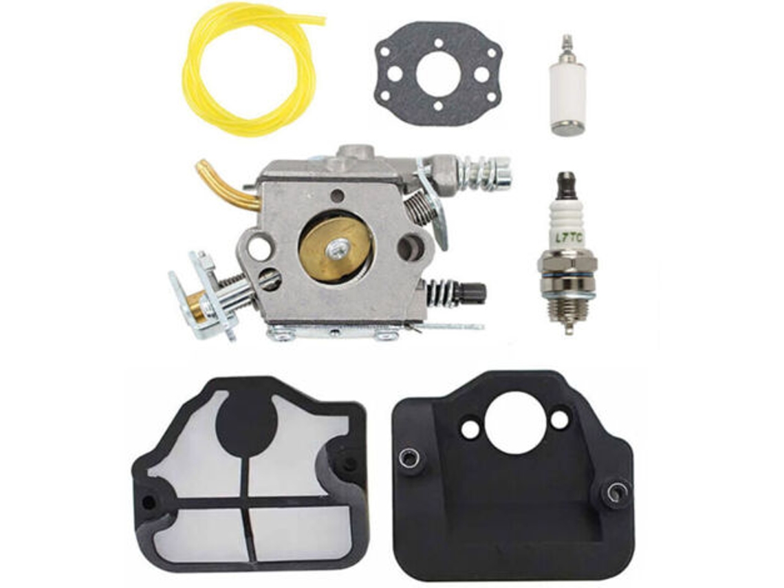 Carburetor Kit For Husqvarna 36 41 136 137 137e 141 142 141le 142e Saw, Replaces Wt-834 Wt-657 Wt-285 Wt-239 C1q-w29e