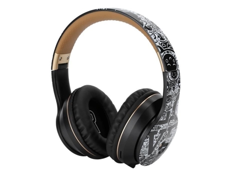 HURRISE Auriculares con cable plegables Bt5.0 Reducción de ruido de música estéreo