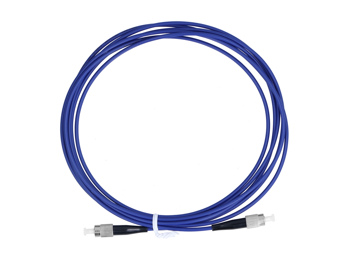 2026-cable De Fibra Óptica Armado Jumper Monomodo 1 Núcleo Fc Upc-fc Upc Azul 3m